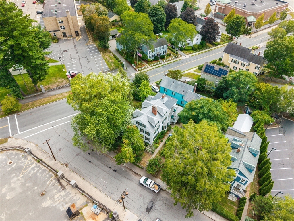 16 Ditson Place Methuen, MA 01844 - Photo 39 of 39 an aerial view of a house with a yard and garden