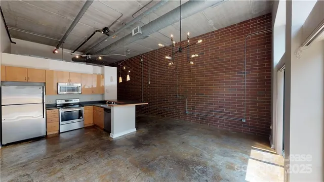 a view of a storage room