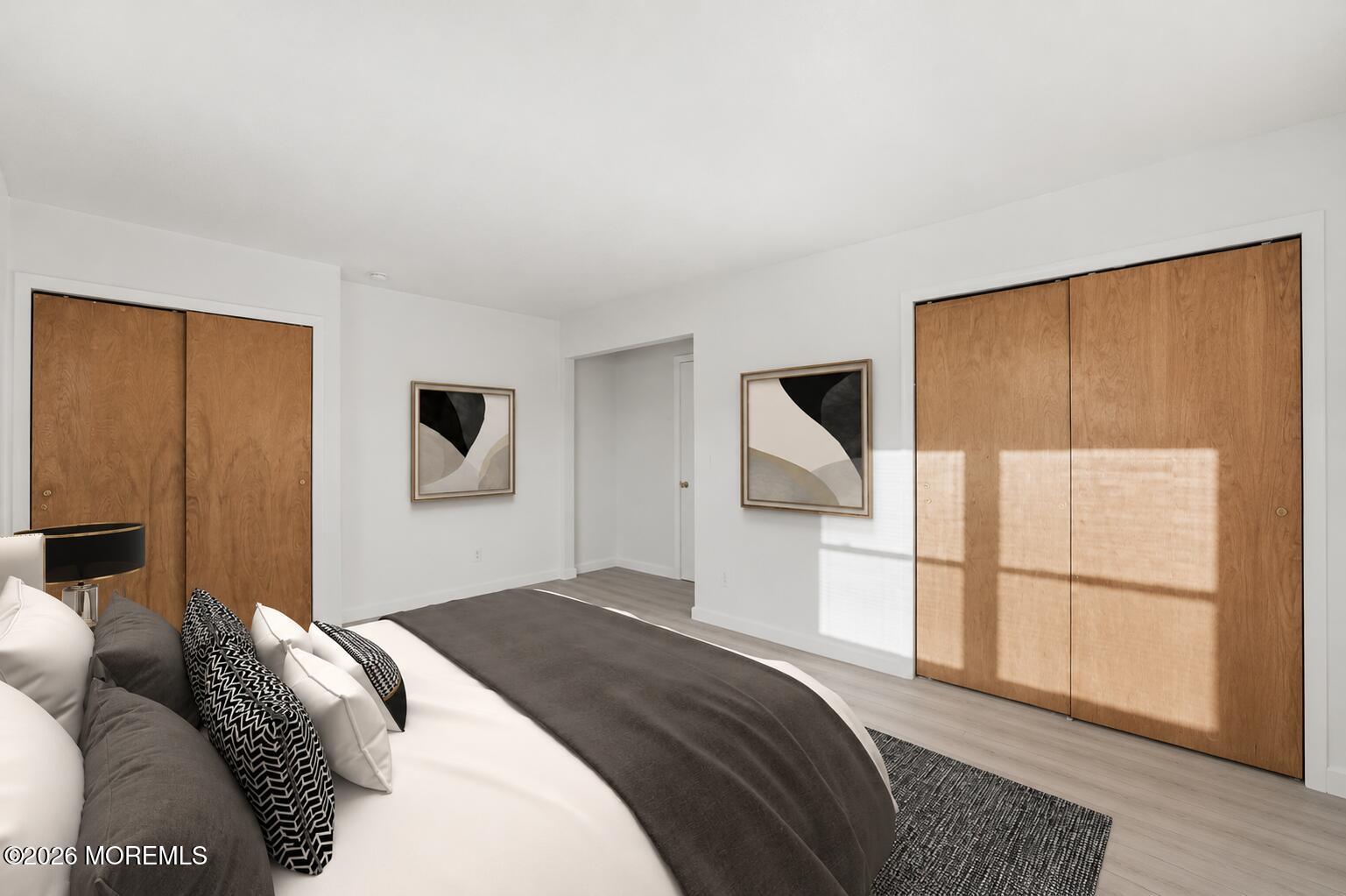 1 Gaston Avenue, Unit UPSTAIRS Raritan, NJ 08869 - Photo 5 of 11 a bedroom with a large bed and a window