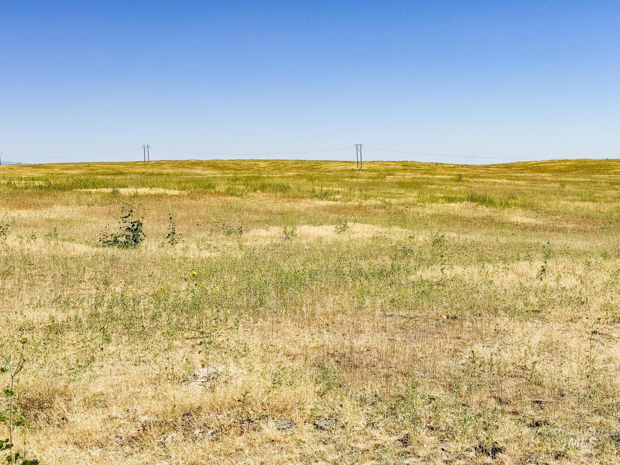 View of undeveloped land with rural landscape