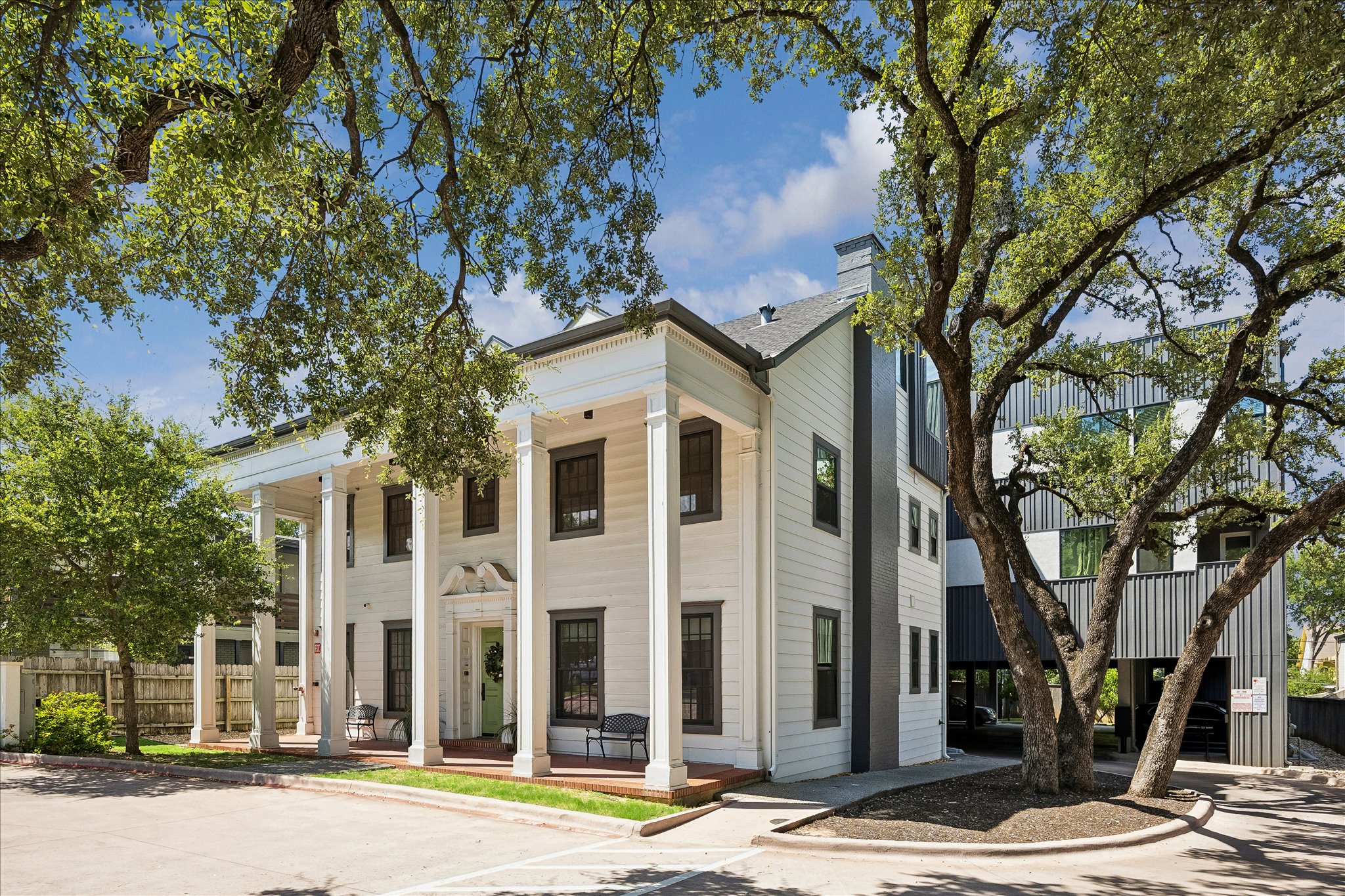 1715 Enfield Road, Unit 202 Austin, TX 78703 - Photo 1 of 30 Converted Mansion at front of condo!