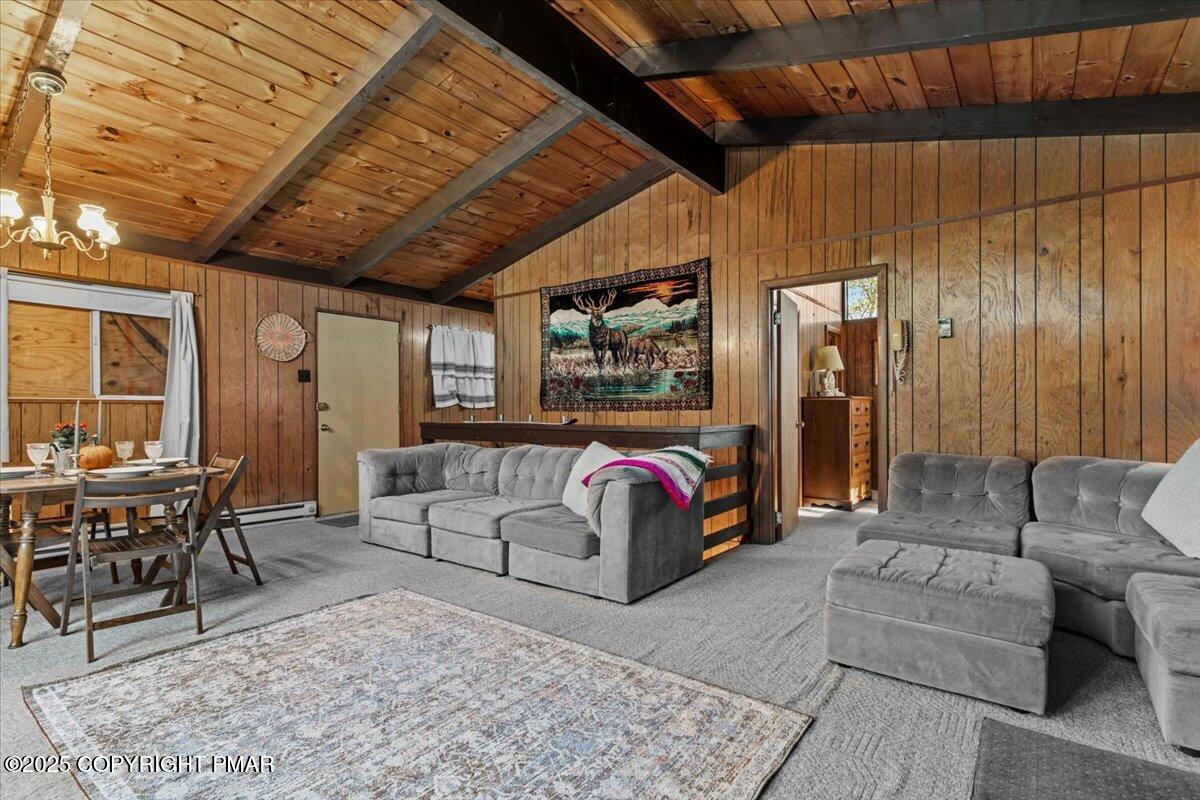 652 Rimrock Road Bartonsville, PA 18321 - Photo 6 of 37 a living room with furniture and wooden floor