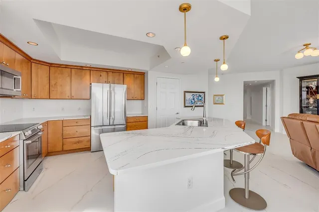 a view of balcony with city view