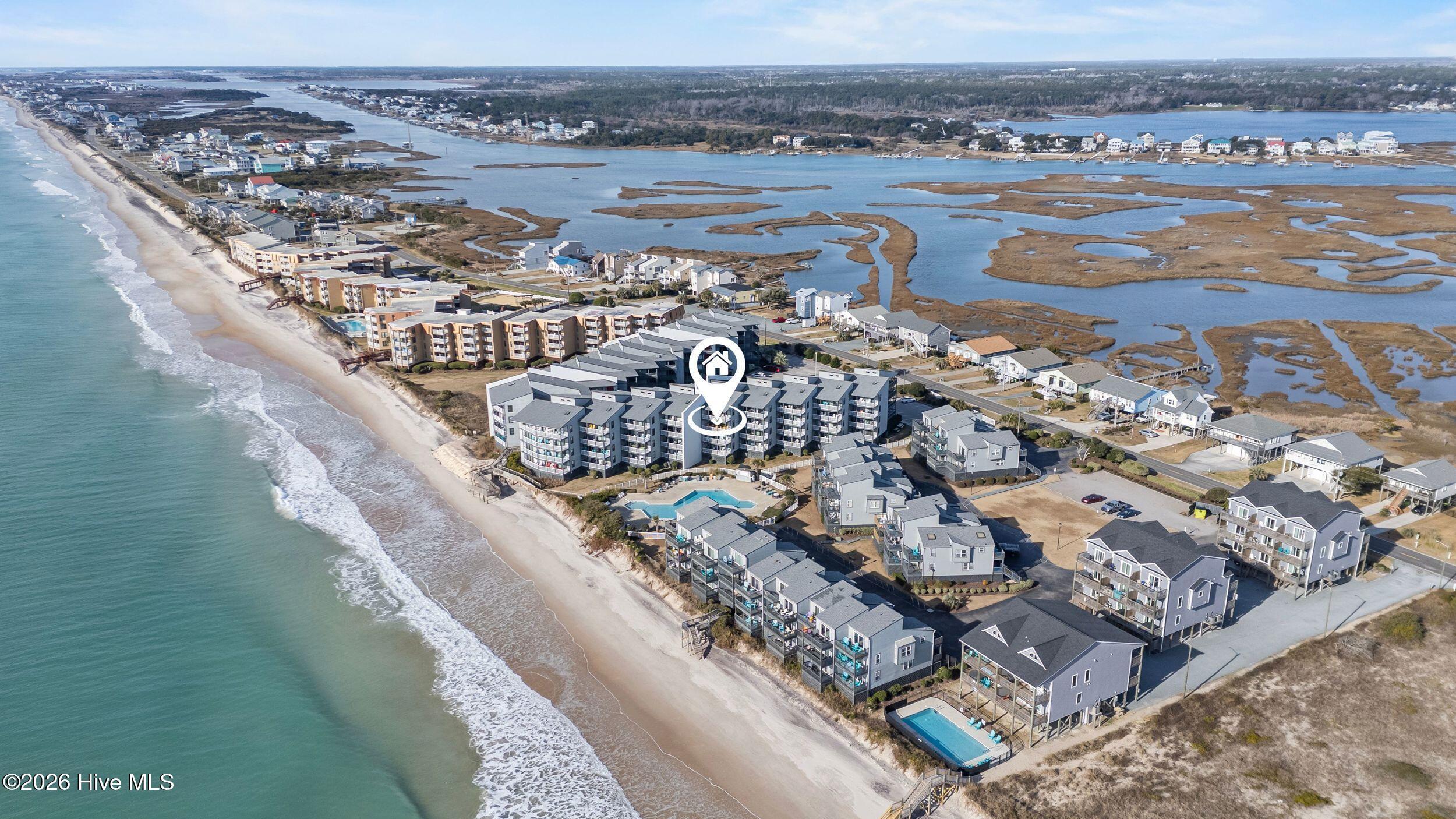 1896 New River Inlet Road, Unit 1315 North Topsail Beach, NC 28460 - Photo 39 of 43 41_drone