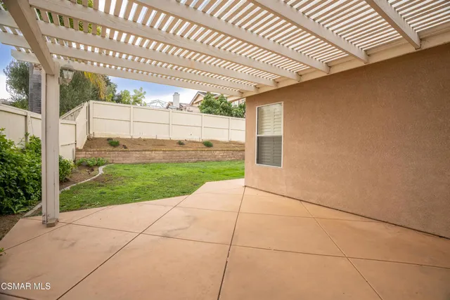 a view of a backyard with plants and large tree