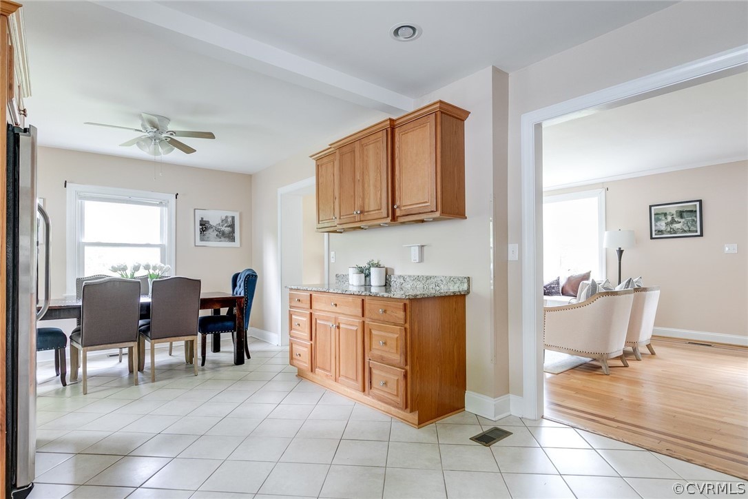 7547 Cherokee Road Richmond, VA 23225 - Photo 15 of 29 a view of kitchen with breakfast area