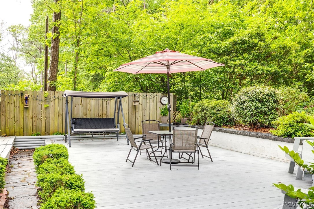 7547 Cherokee Road Richmond, VA 23225 - Photo 29 of 29 a view of backyard with seating and green space