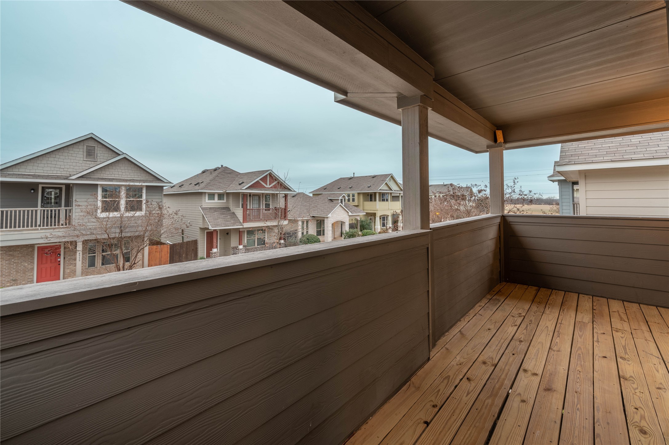 4514 Truth Way Austin, TX 78725 - Photo 10 of 20 View of balcony