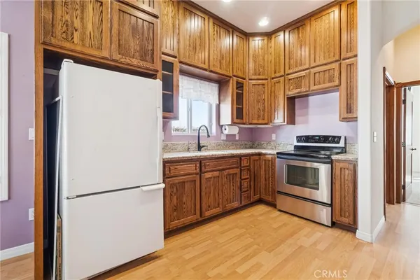 a view of a balcony with an outdoor space