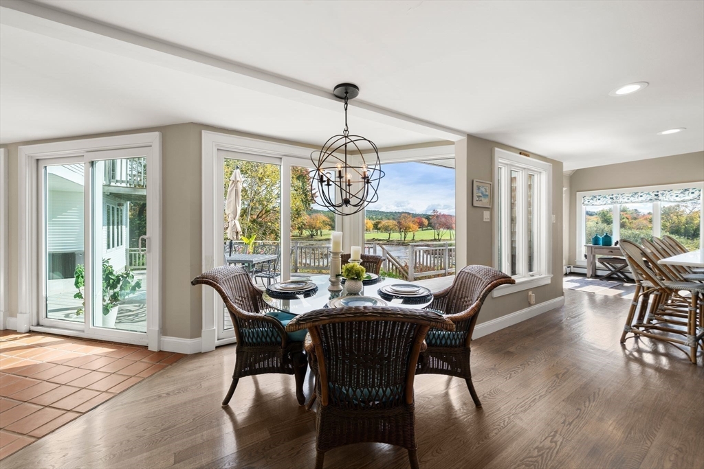 122 Clifford Road Plymouth, MA 02360 - Photo 9 of 38 a view of a dining room with furniture window and outside view