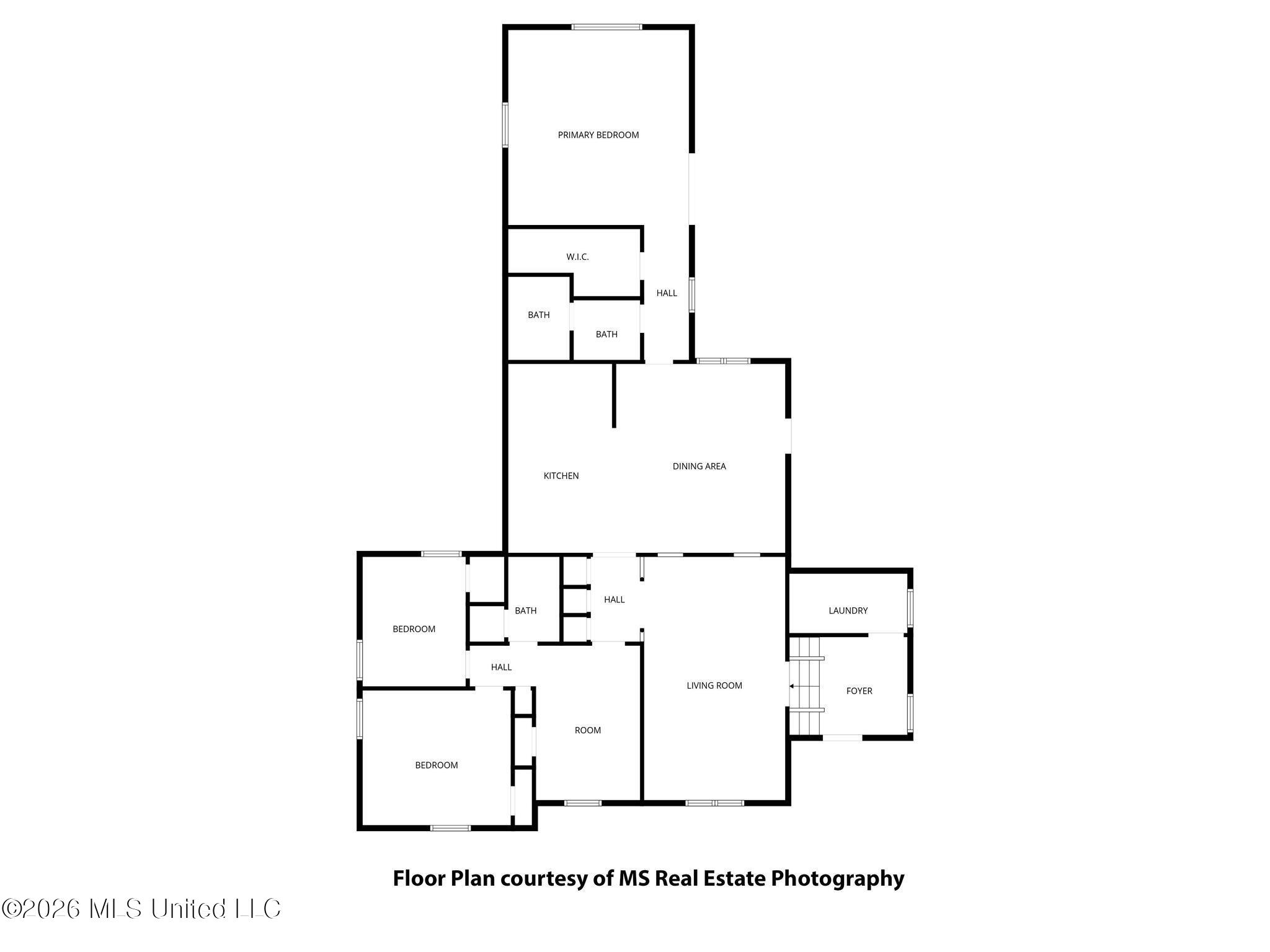 4800 Forrest Street Moss Point, MS 39563 - Photo 26 of 26 Floor Plan- 4800