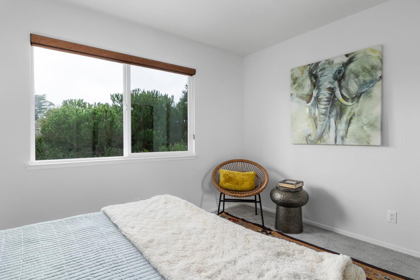 326 Doris Avenue Aptos, CA 95003 - Photo 24 of 48 a view of a bedroom with a bed and a window