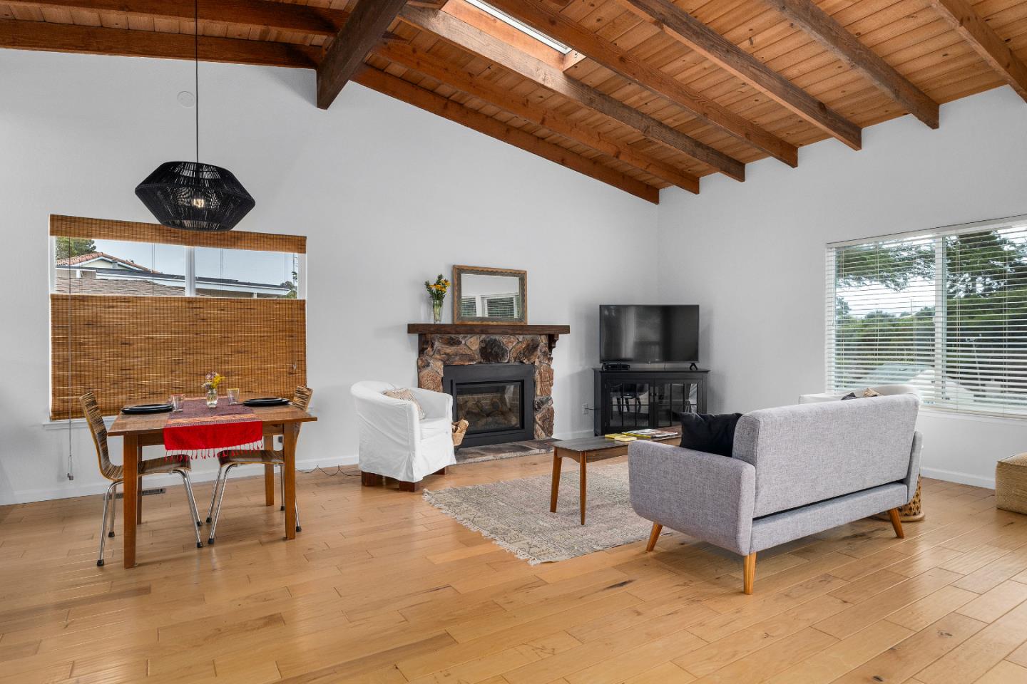 326 Doris Avenue Aptos, CA 95003 - Photo 4 of 48 a living room with furniture and a flat screen tv