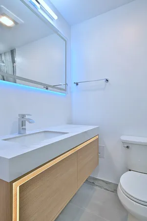 a bathroom with a toilet