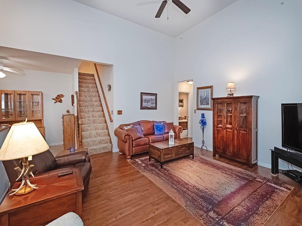 115 Shelton Place Drive Evans City, PA 16033 - Photo 3 of 24 a living room with furniture and a flat screen tv