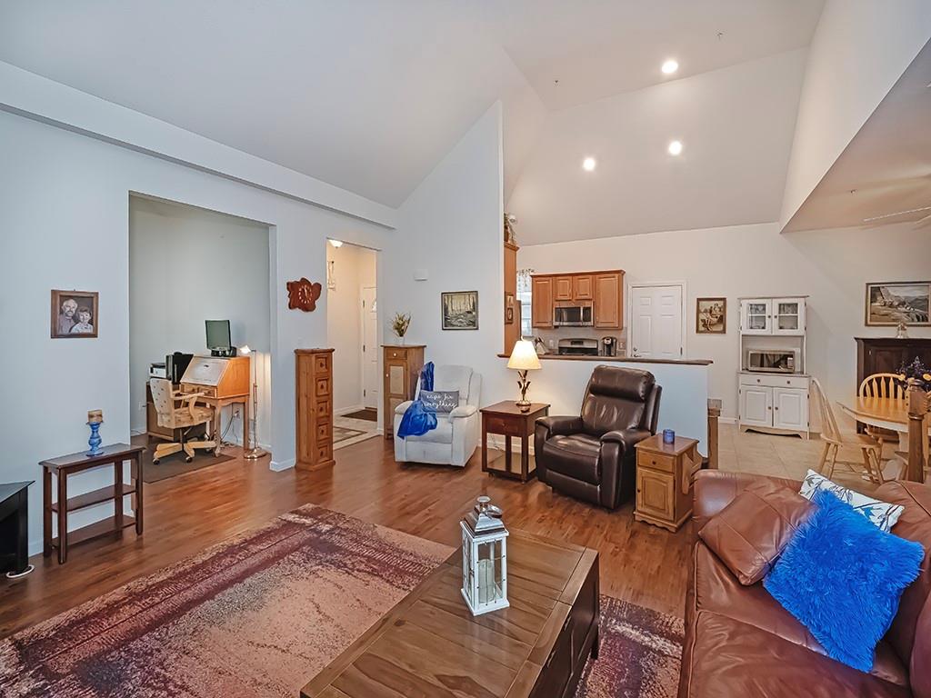 115 Shelton Place Drive Evans City, PA 16033 - Photo 5 of 24 a living room with furniture and a wooden floor