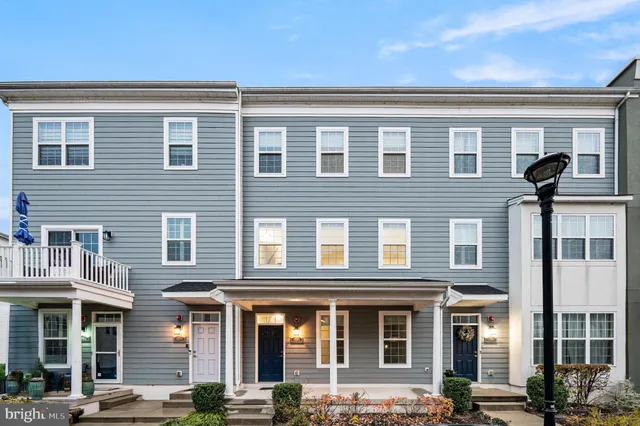 a front view of a building with street