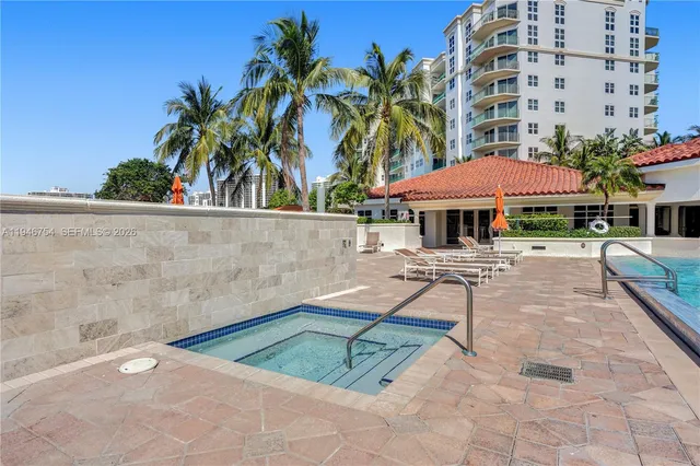 a view of outdoor space with garden and entertaining space