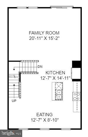 11 Democracy Mews, Unit 472 Ranson, WV 25438 - Photo 38 of 39 Millville Main Level Floor Plan