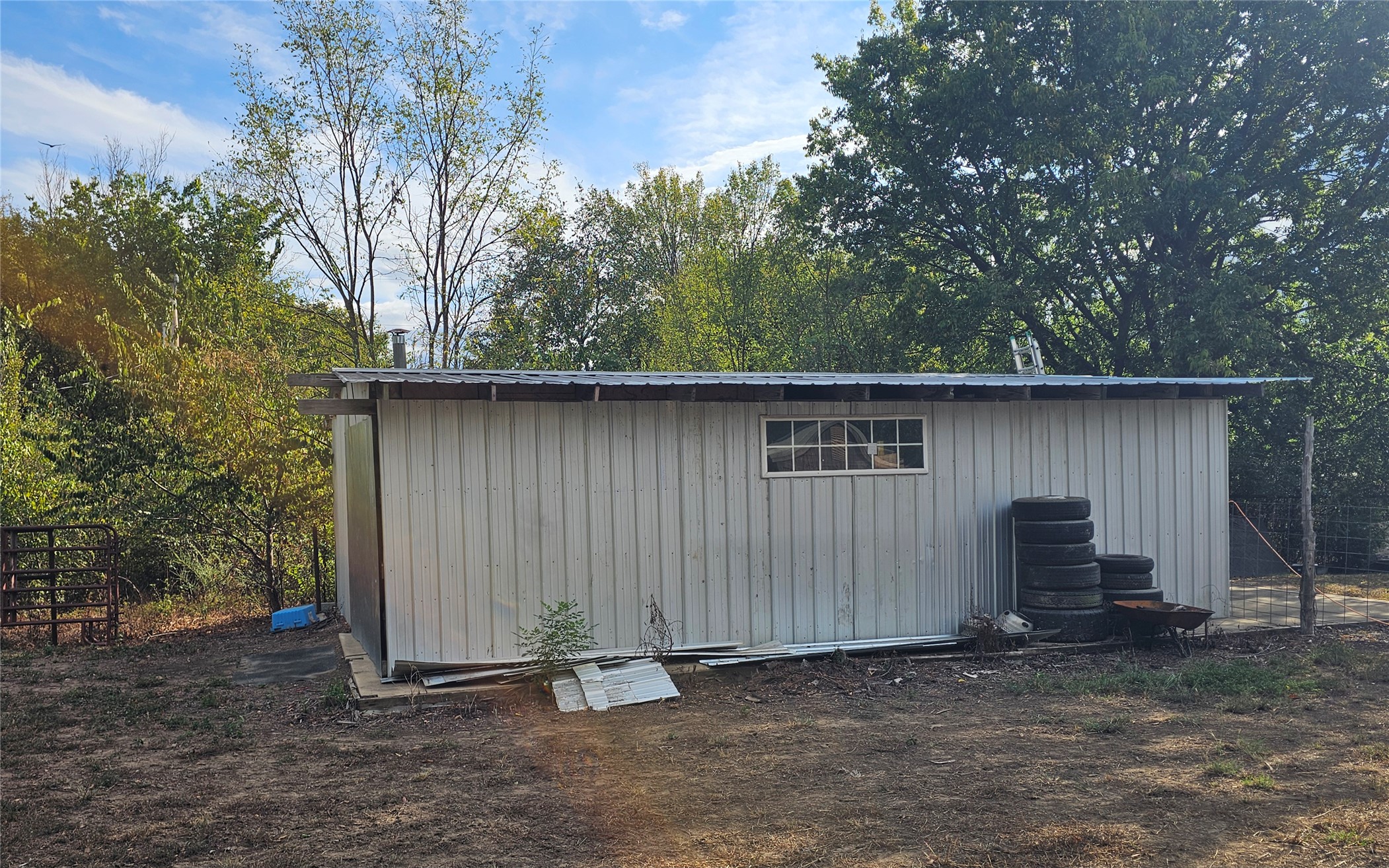 106441 South 4163rd Road Checotah, OK 74426 - Photo 10 of 17 shop side view