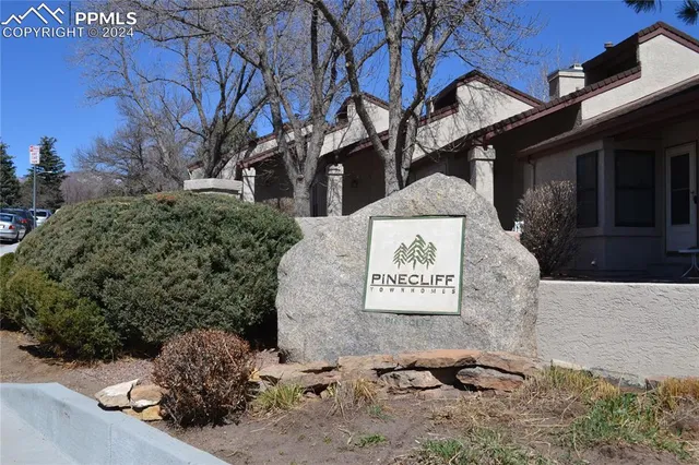 a sign on the side of a building