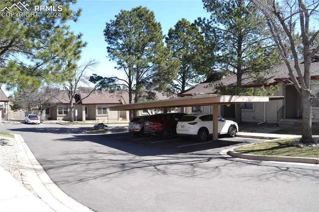 a view of a yard covered with snow in the yard