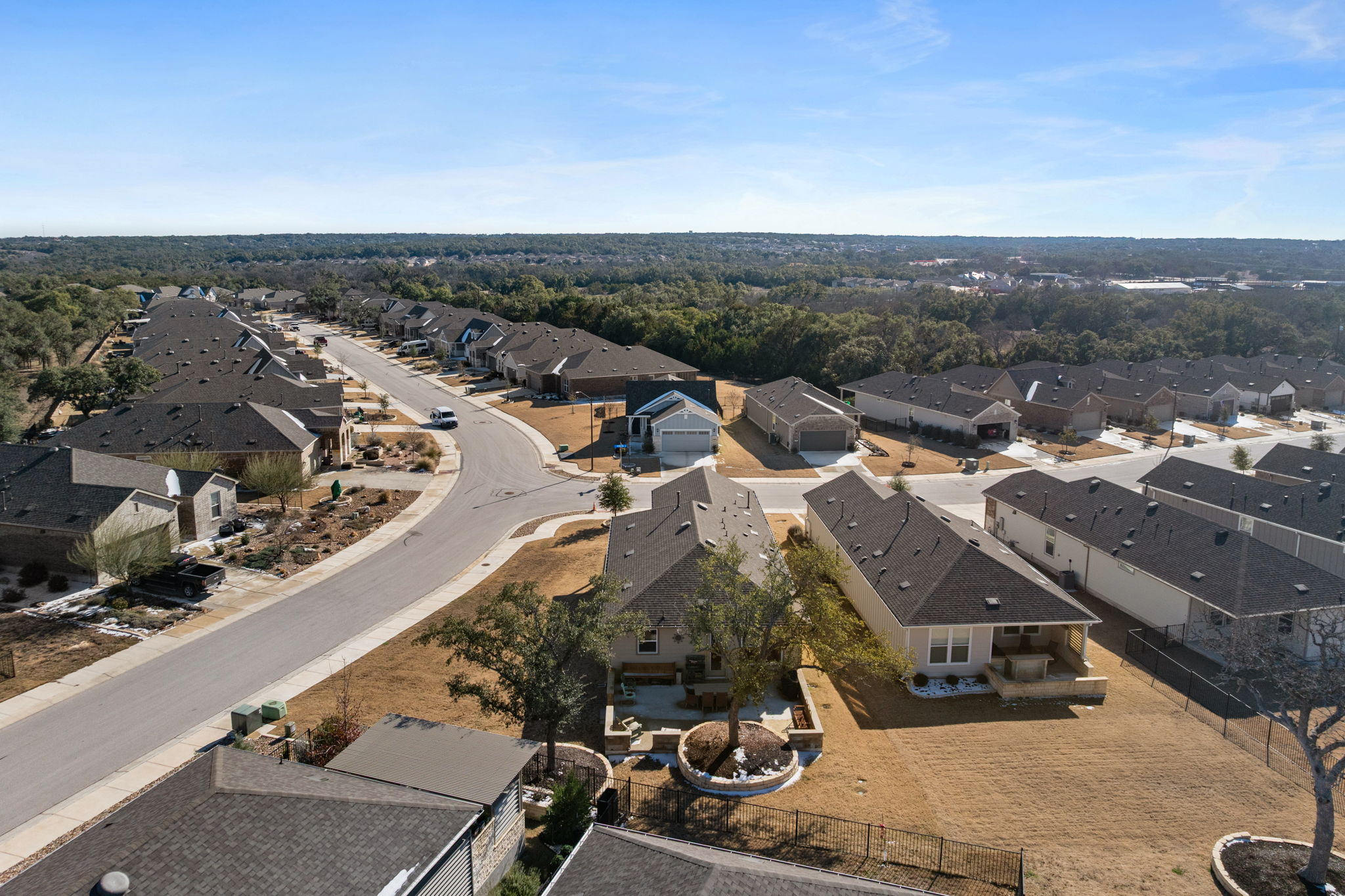 100 Bristol Cove Georgetown, TX 78633 - Photo 27 of 31 an aerial view of a