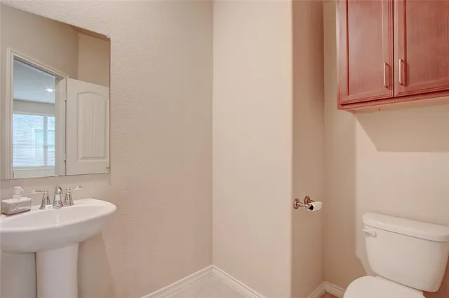 a bathroom with a sink and a toilet