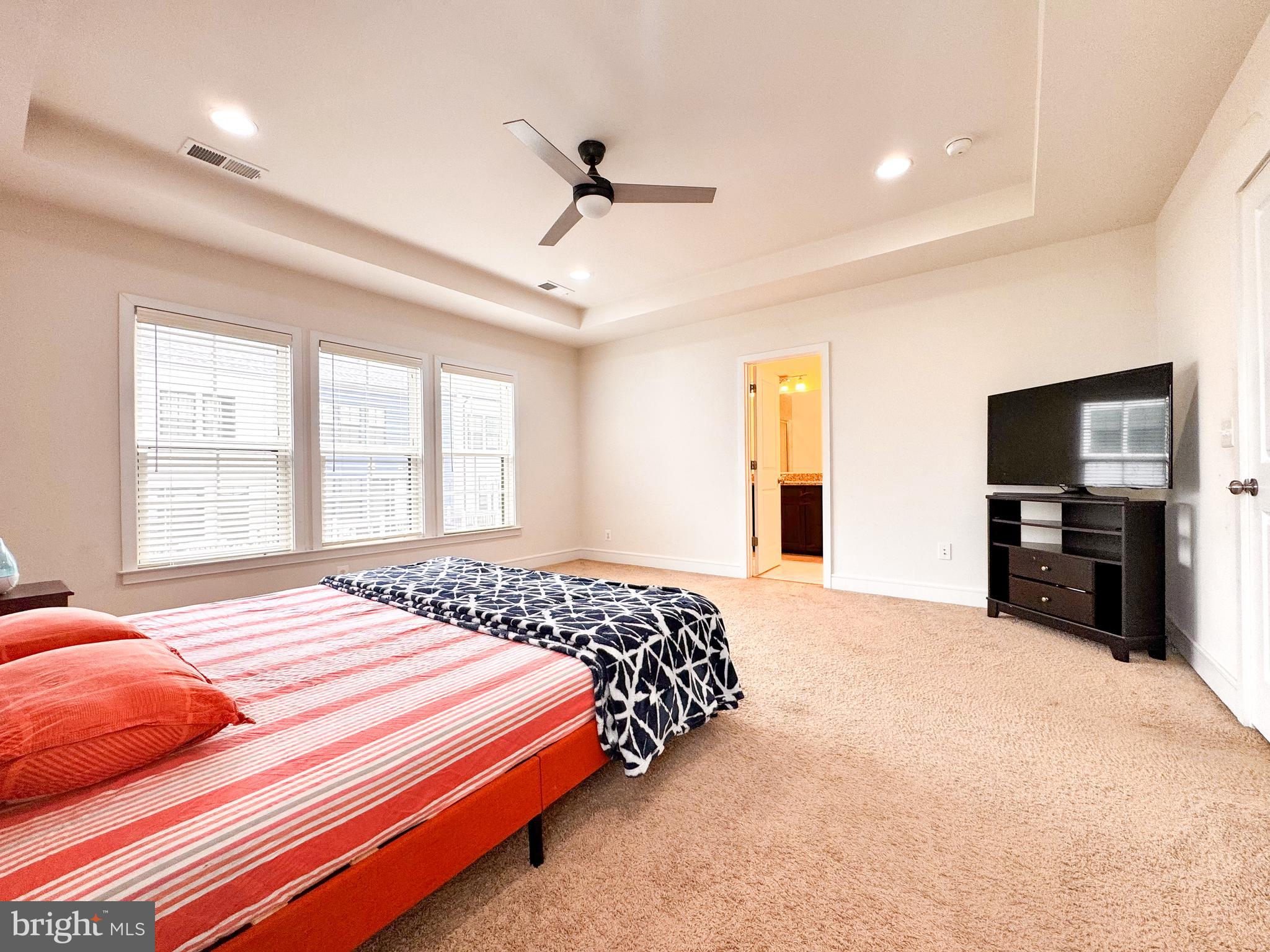 25419 Reed Orchard Terrace Chantilly, VA 20152 - Photo 31 of 47 a bedroom with a bed and a television