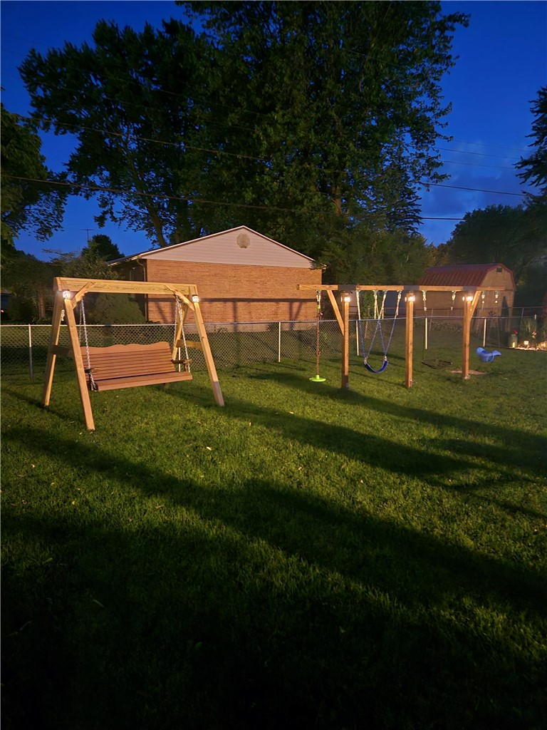 321 Liberty Street Eaton, OH 45320 - Photo 11 of 34 This spacious yard offers a perfect setting for outdoor recreation and relaxation.