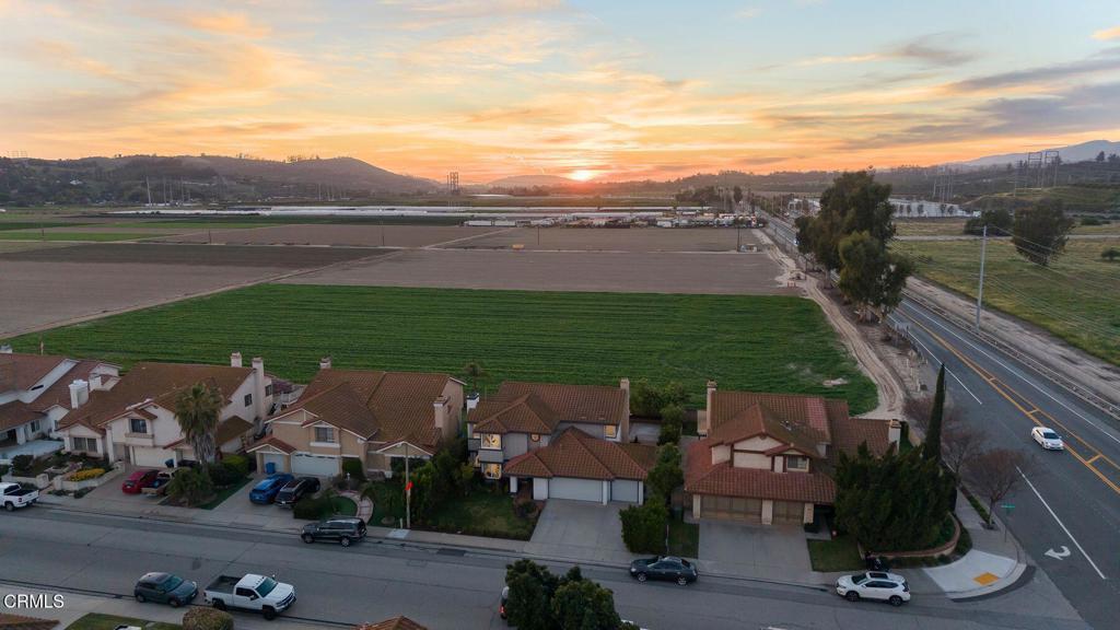 4975 North Buttercreek Road Moorpark, CA 93021 - Photo 43 of 47 an aerial view of a house with a garden