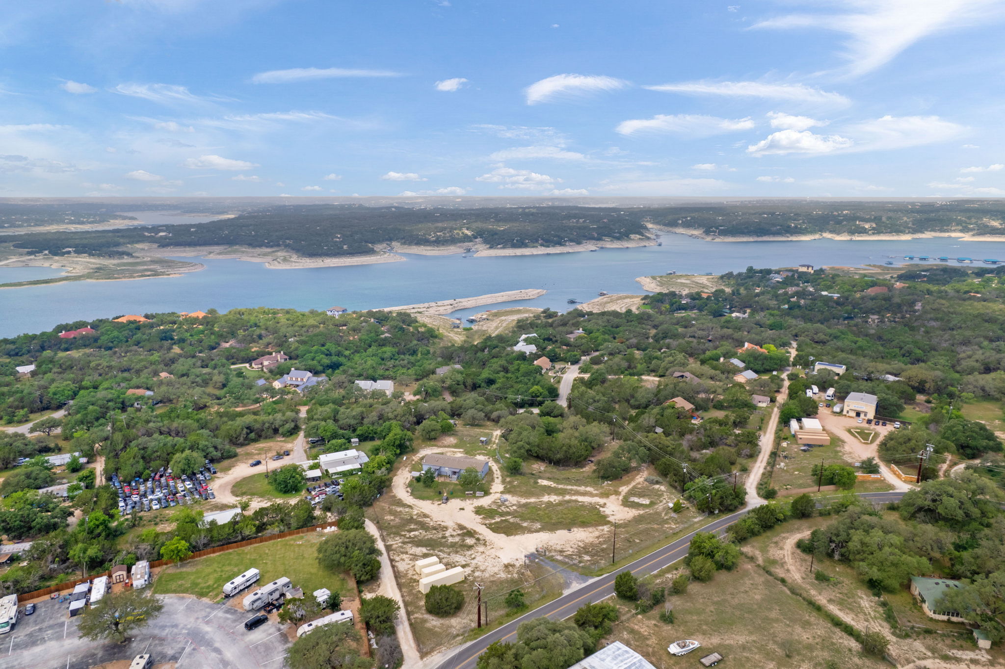 5002 Doss Road Austin, TX 78734 - Photo 12 of 20 an aerial view of a city