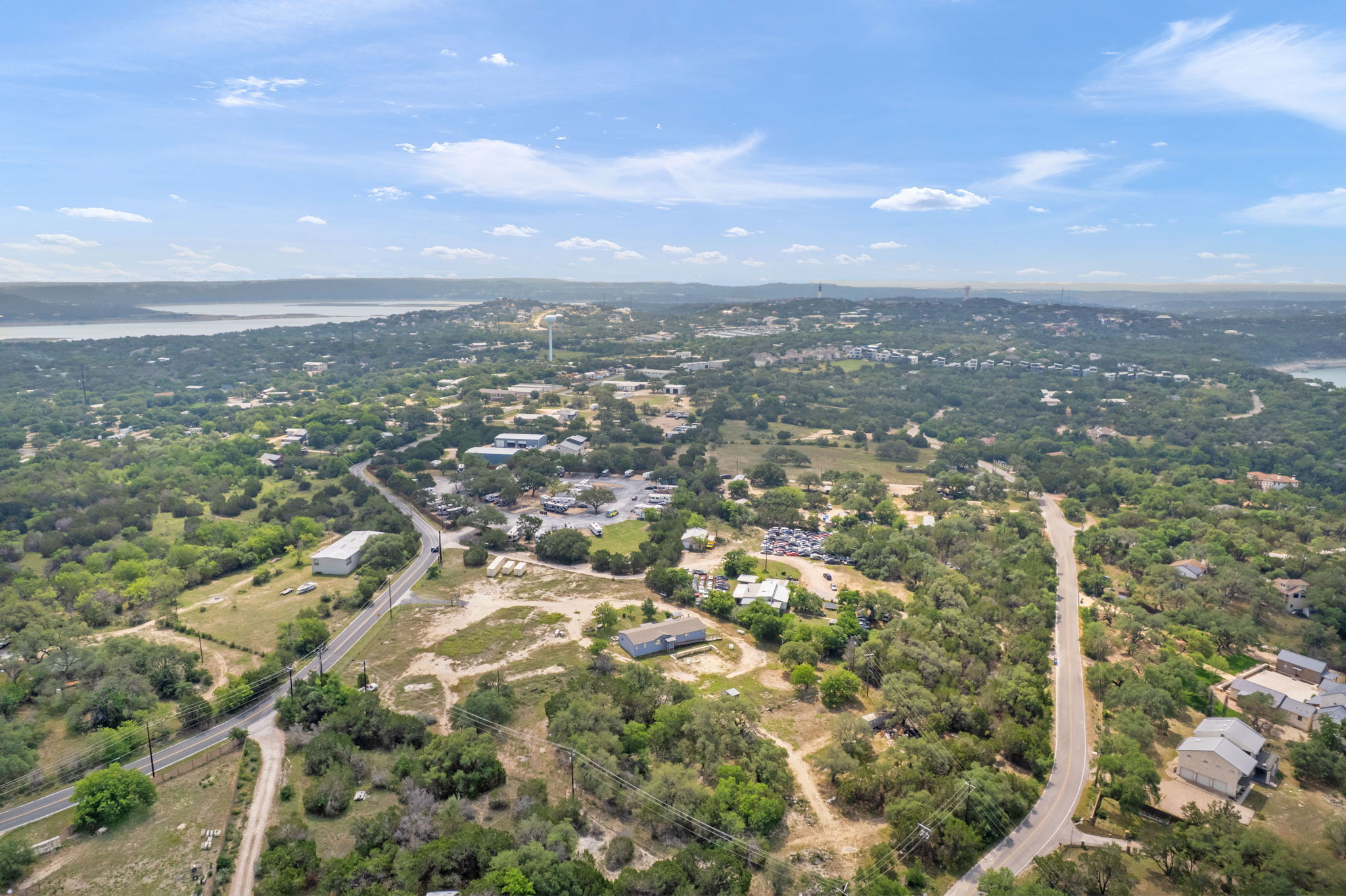 5002 Doss Road Austin, TX 78734 - Photo 14 of 20 an aerial view of residential building with green space