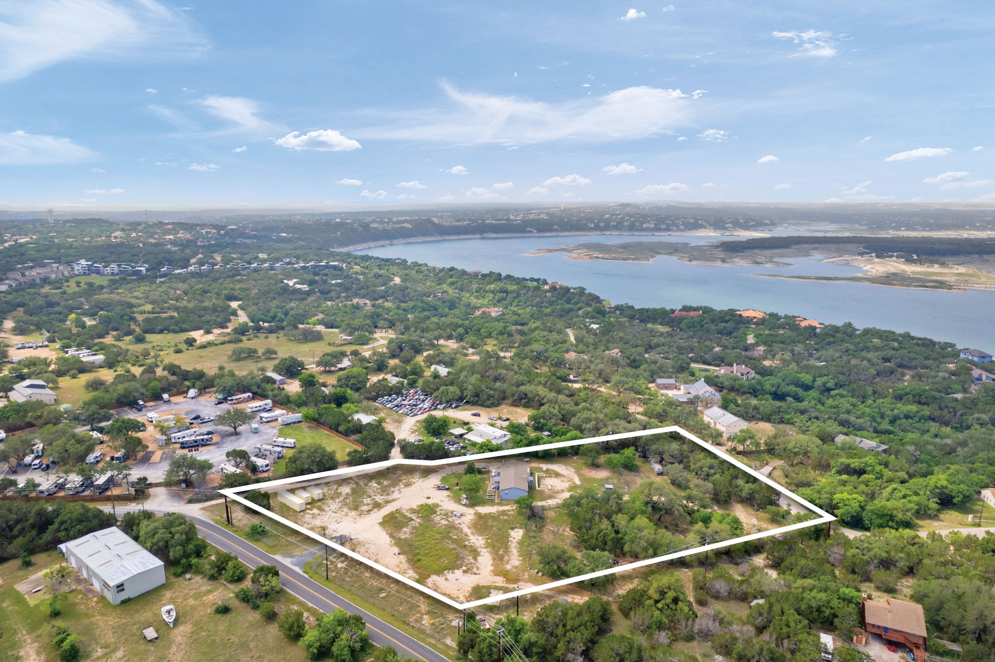 5002 Doss Road Austin, TX 78734 - Photo 3 of 20 a view of a city