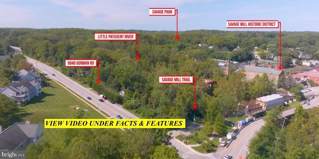 a view of a sign on a street