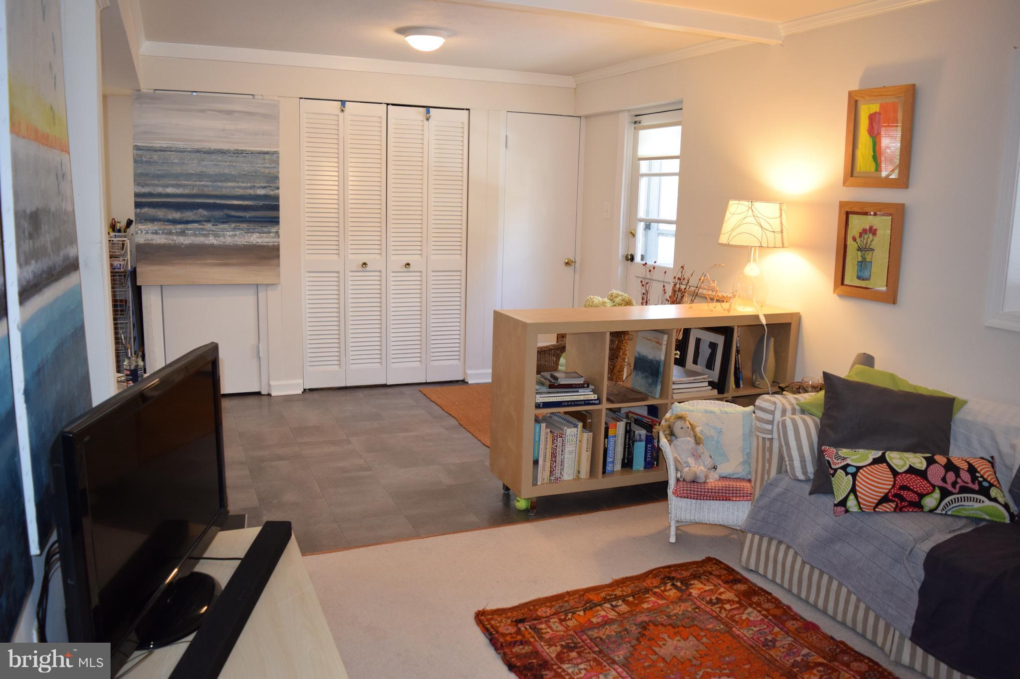 2707 Military Road Arlington, VA 22207 - Photo 25 of 28 Lower Level exit/closets/view from TV room