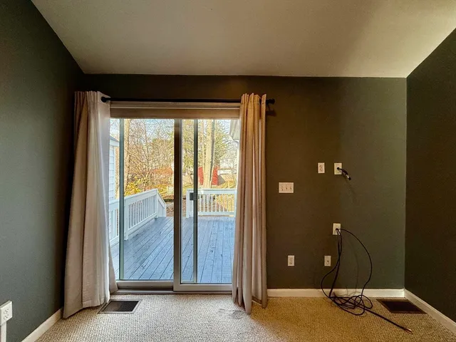 a bathroom with a mirror