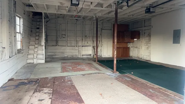 a view of a door of a house