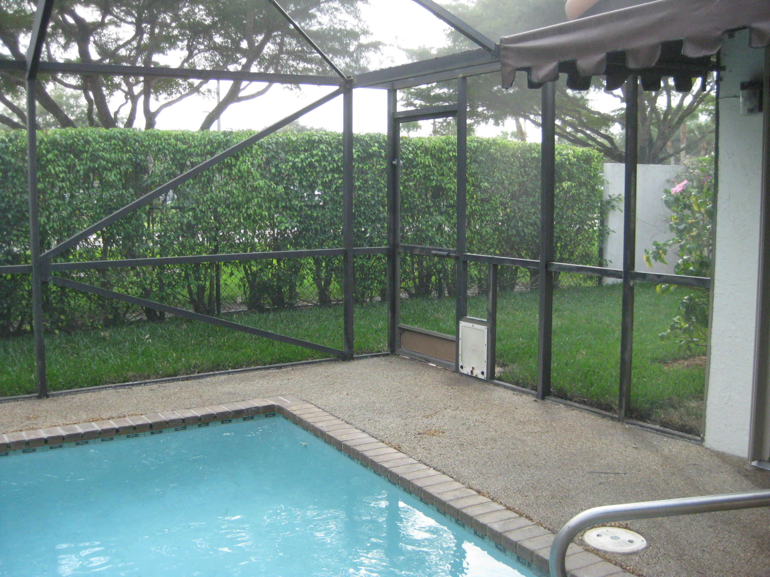 7736 Solimar Circle Boca Raton, FL 33433 - Photo 10 of 14 Backyard/Pool