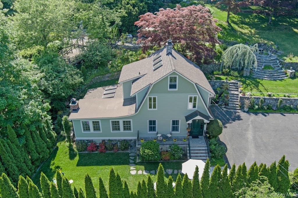 97 Underhill Road Scarsdale, NY 10583 - Photo 36 of 39 a aerial view of a house