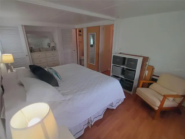 a workspace with furniture and window