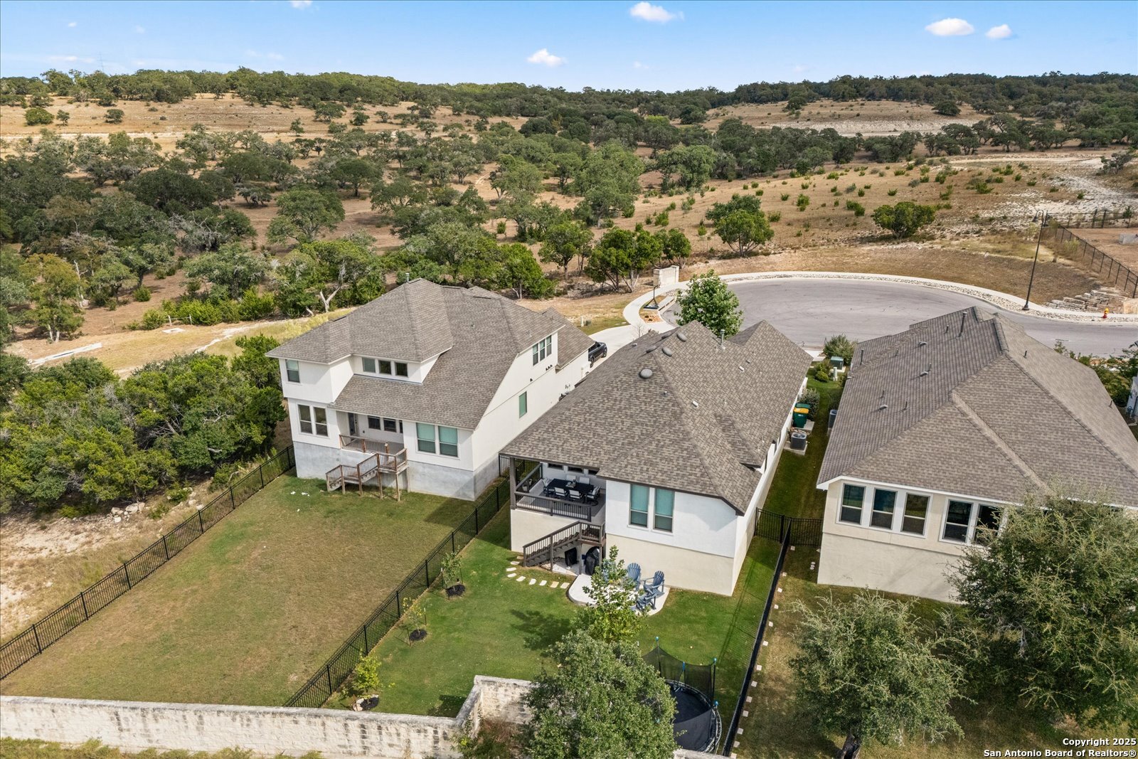 126 Ocotillo Boerne, TX 78006 - Photo 44 of 47 an aerial view of residential houses with outdoor space