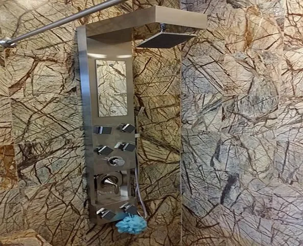 a room with furniture and window