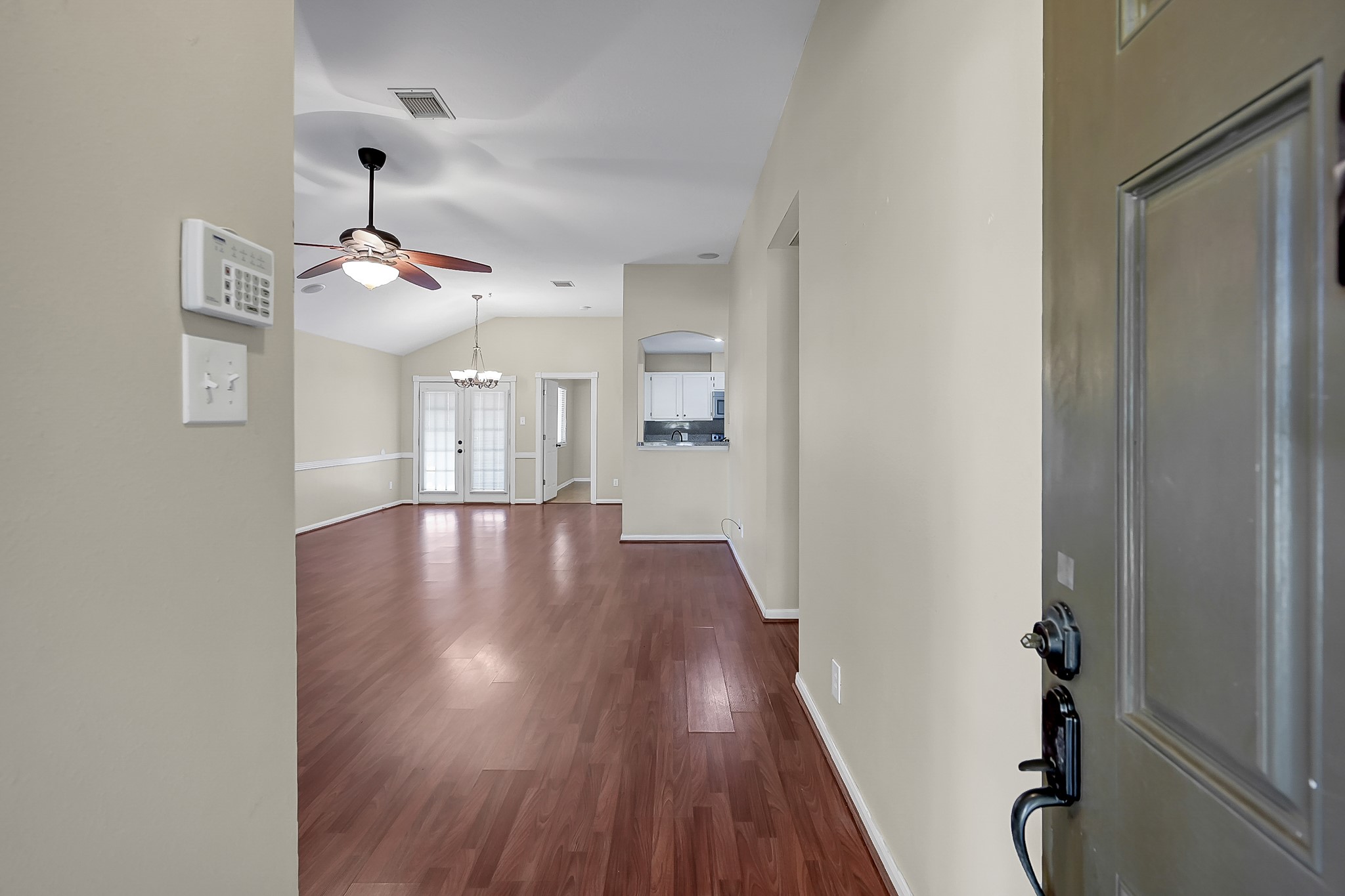 222 Lazy Lane Montgomery, TX 77356 - Photo 3 of 18 a view of livingroom and hardwood floor