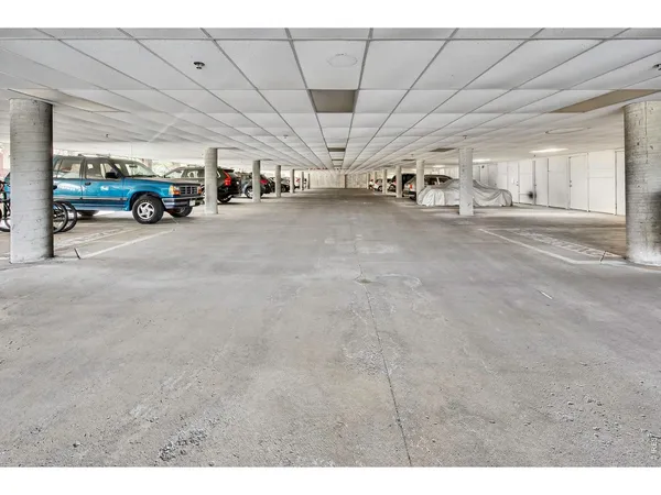a view of parking area