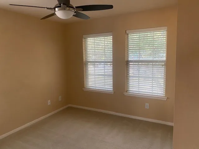 a view of a livingroom with a window
