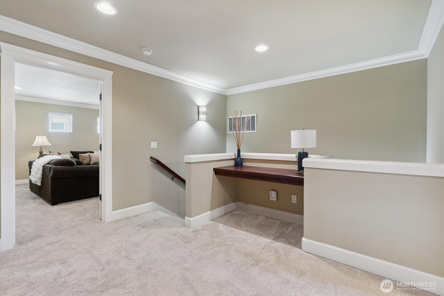 26713 178th Loop Southeast Covington, WA 98042 - Photo 16 of 30 a bedroom with a bed and a couch