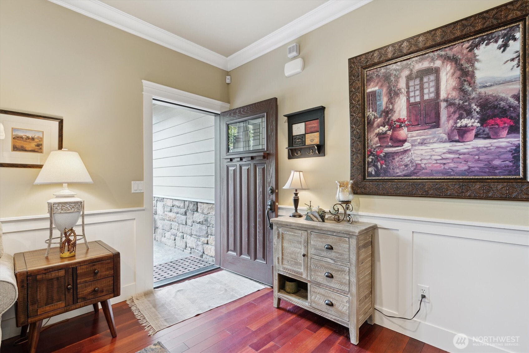 26713 178th Loop Southeast Covington, WA 98042 - Photo 4 of 30 a view of a workspace with furniture and a window
