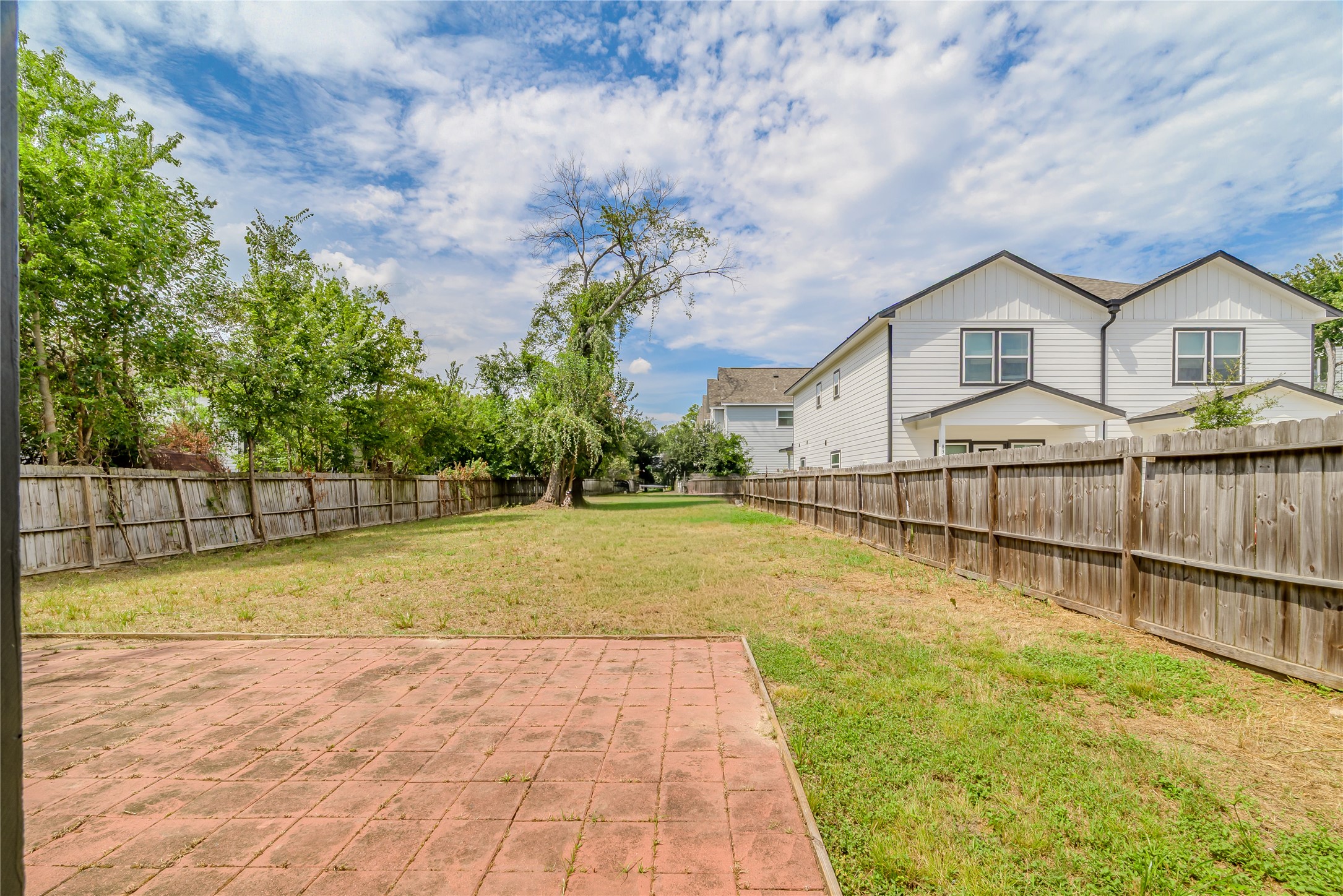 834 Elkhart Street Houston, TX 77091 - Photo 34 of 37 Massive backyard to enjoy with family and friends