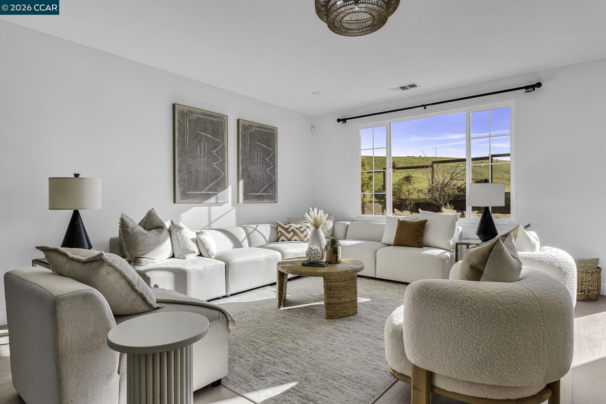 116 Spalding Court San Ramon, CA 94582 - Photo 21 of 59 a living room with furniture and a large window